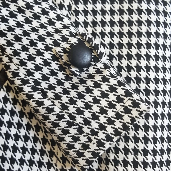 Designer Houndstooth Coat - Picture 9 of 12